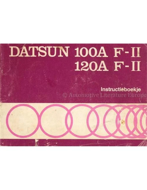 How the datsun 100a f ii Works (Simple Breakdown)