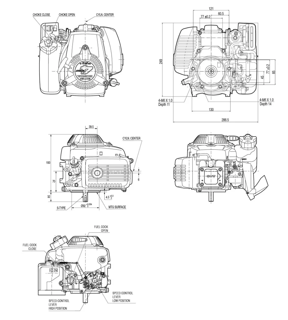 How the Honda GXV57 Works – Simple Breakdown