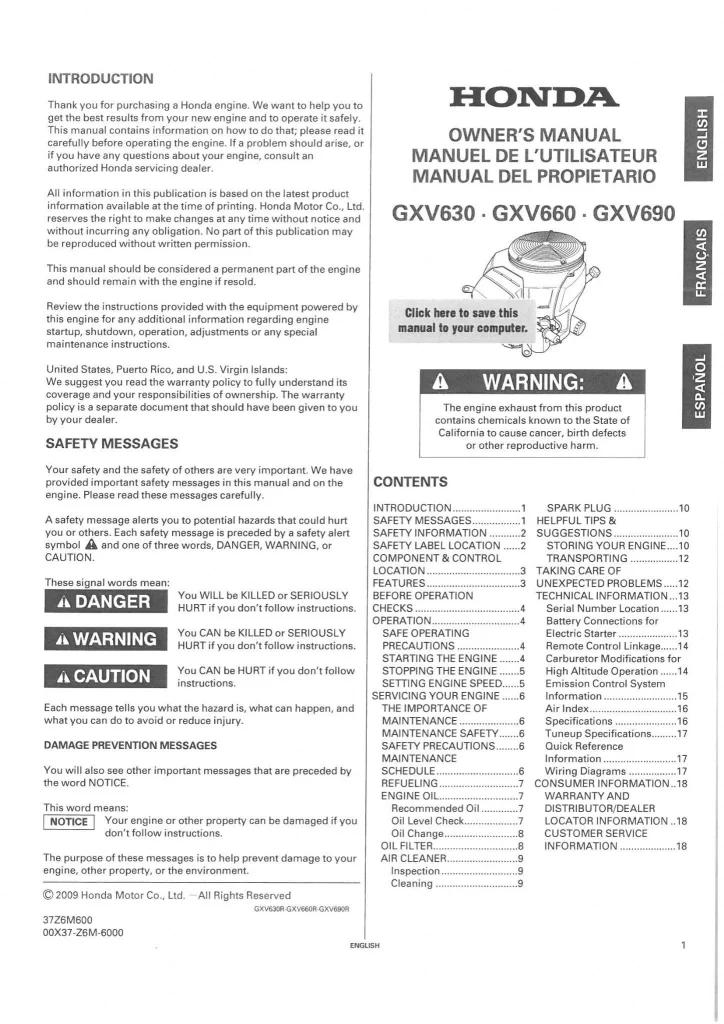 What Is Honda GXV630? (Beginner‑Friendly Explanation)