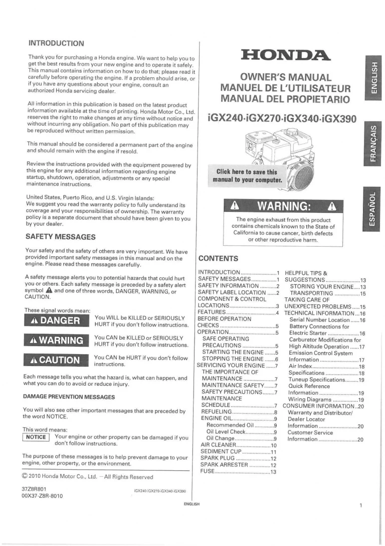 What Is Honda IGX240? (Beginner‑Friendly Explanation)