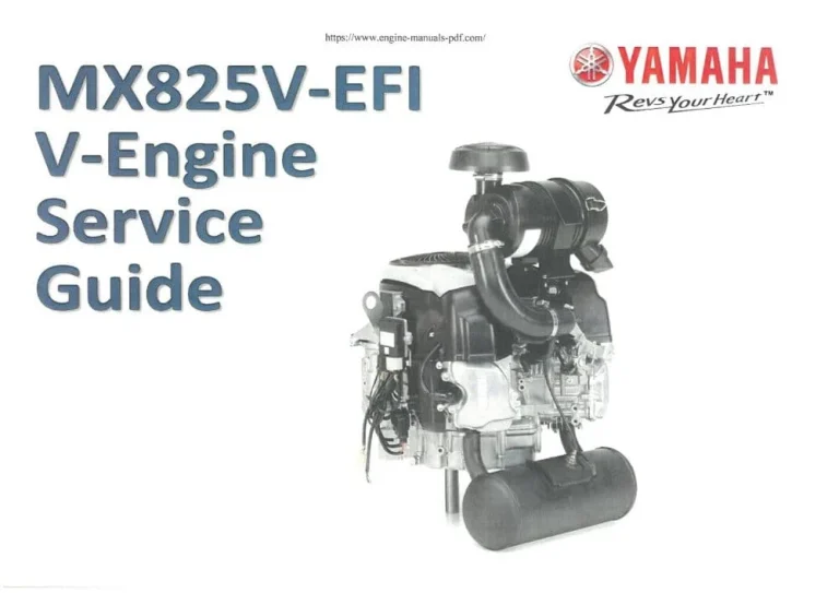 What Is Yamaha mx825v efi?